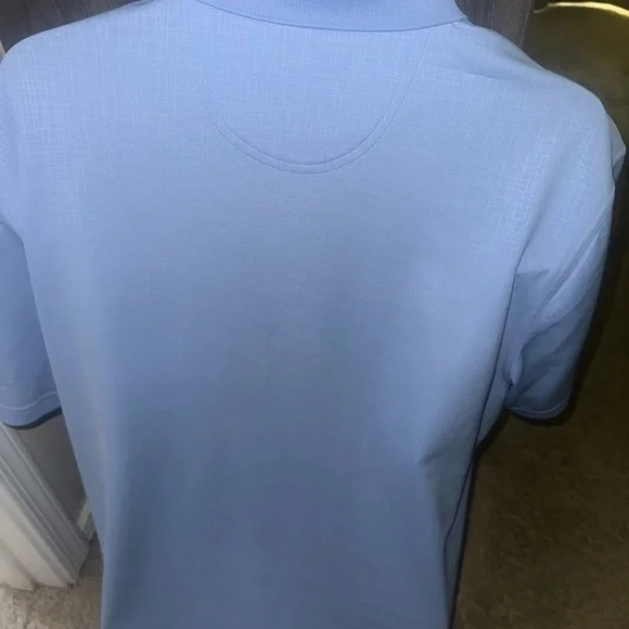 Men’s used play dry size XL blue Greg Norman collection golf polo shirt - Picture 3 of 4